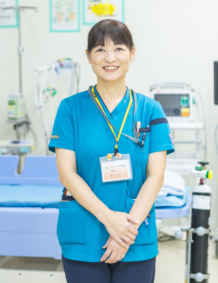 緩和ケア認定看護師 松尾　愛